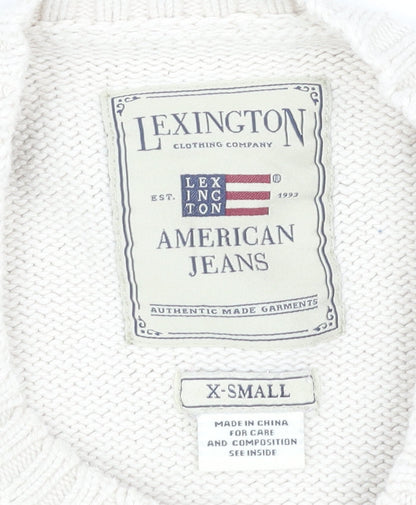 Lexington Women's White XS Pullover Jumper