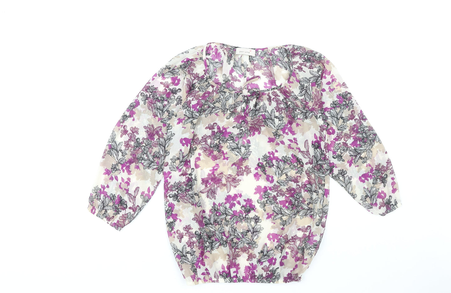 Womens UK Size 8 Marks and Spencer Multicoloured  Blouse