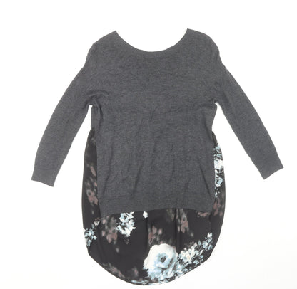 Womens UK Size 6 River Island Multicoloured Basic Blouse