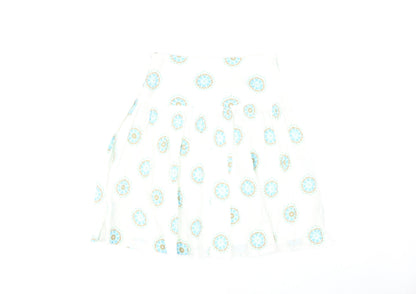Womens UK Size 10 White Stuff Flare  Skirt