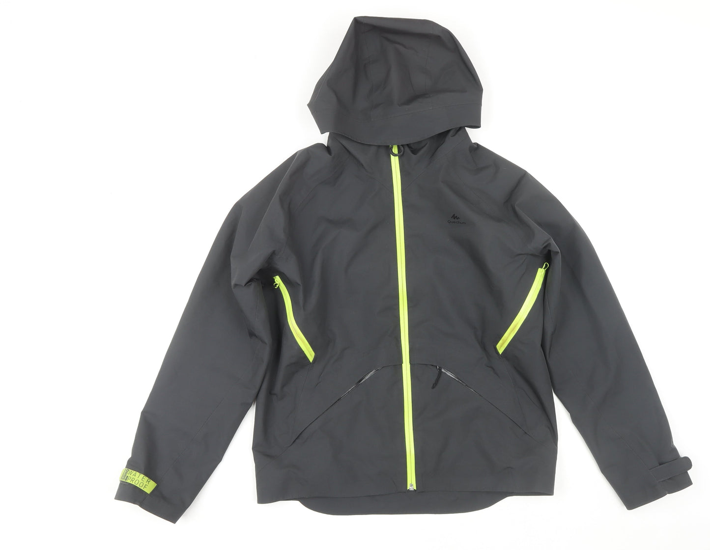 Teens UK Size S DECATHLON Grey Rain Coat