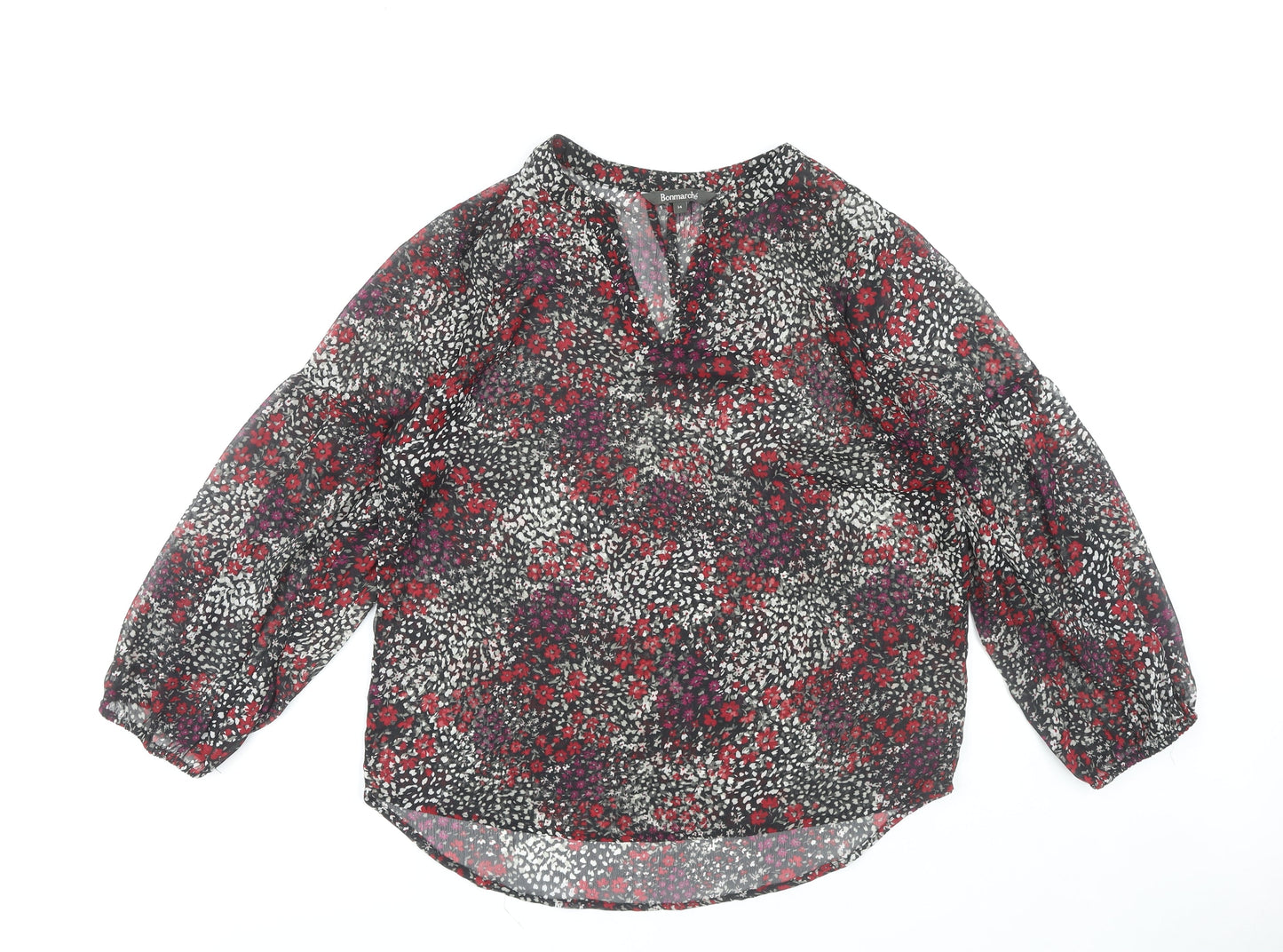 Bonmarché Women's Floral Blouse Size 14