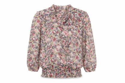 Next Women's Multicoloured Floral Blouse Size 8