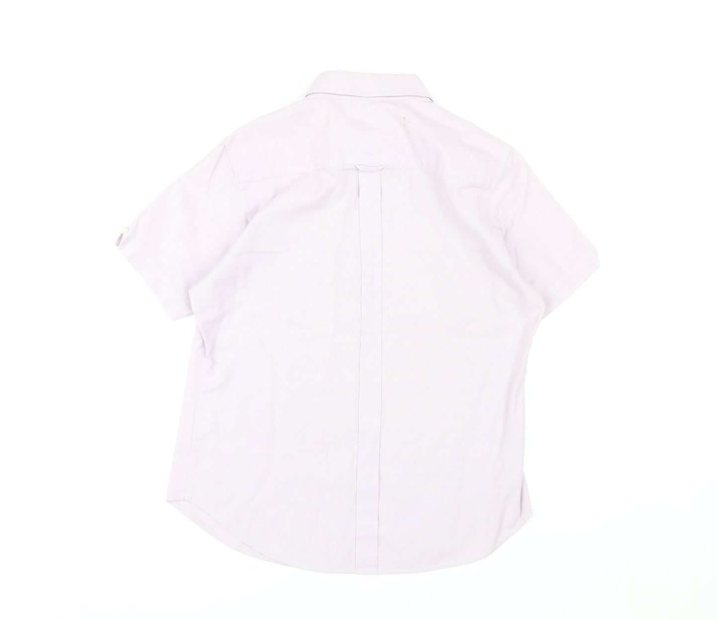 Ben Sherman Women's Pink Button-Up Shirt Size 12