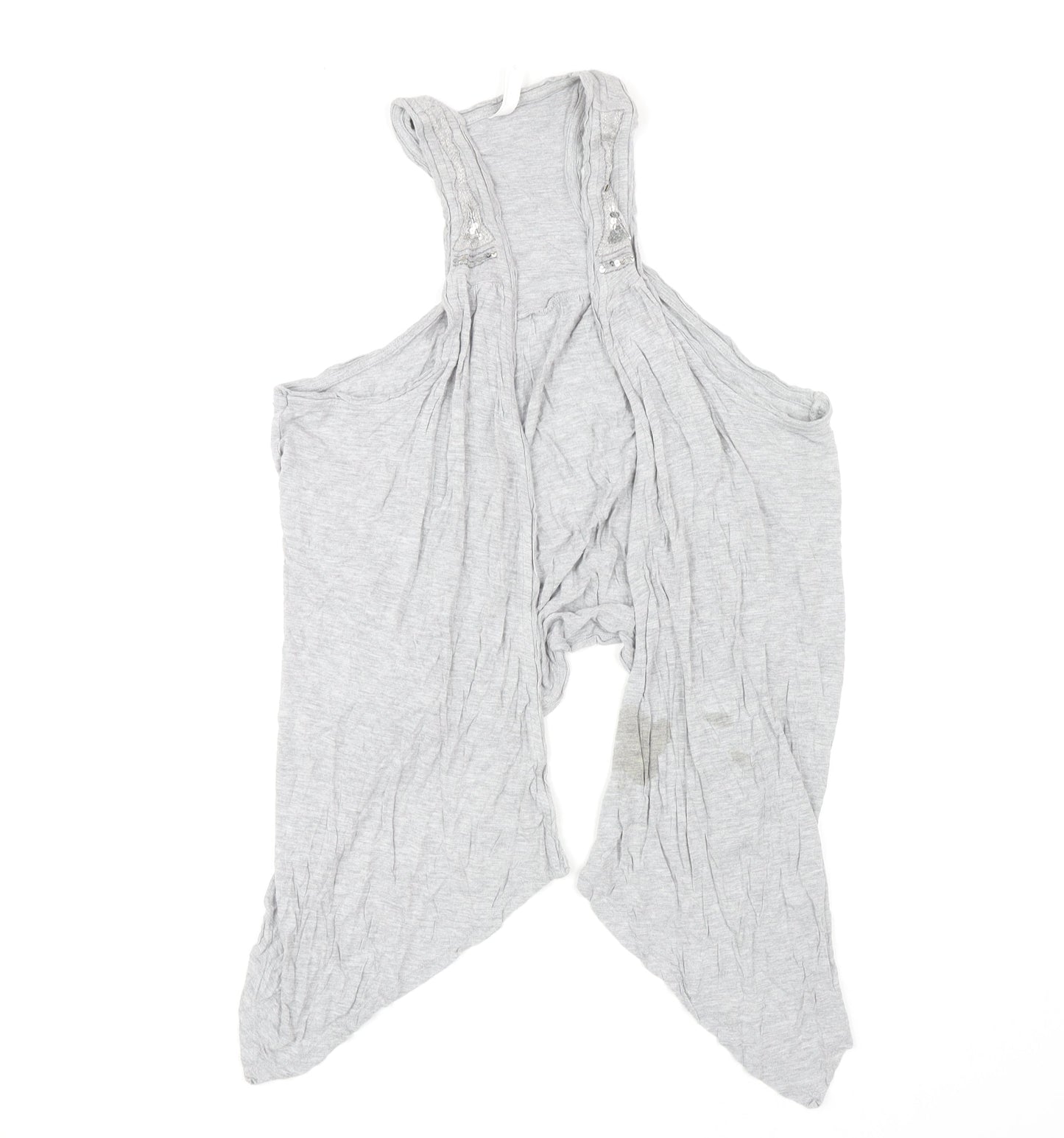 Womens UK Size 18 Marks and Spencer Grey Cape Jumper