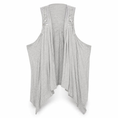 Womens UK Size 18 Marks and Spencer Grey Cape Jumper
