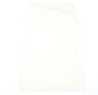 Julieann Heath Women’s Ivory Long Wrap Skirt
