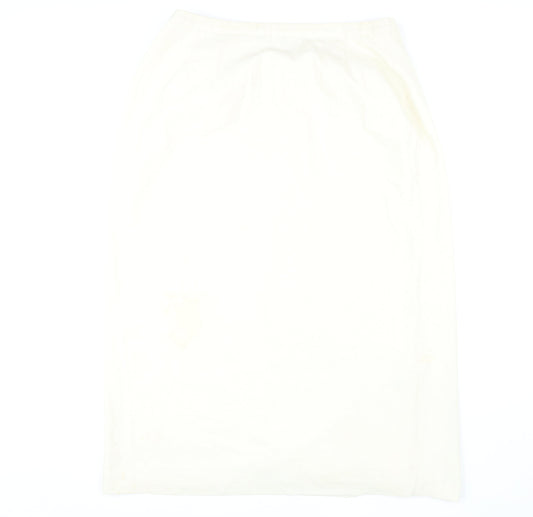 Julieann Heath Women’s Ivory Long Wrap Skirt