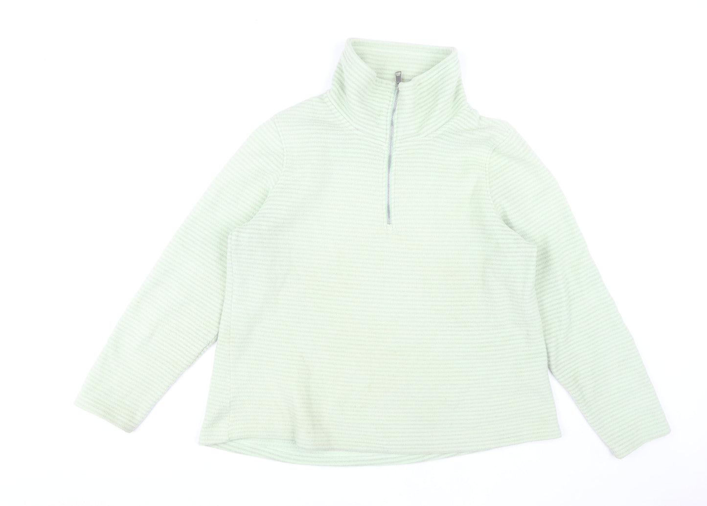 Regatta Women's Green Pullover Sweatshirt, Size 20, High Neck