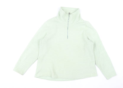 Regatta Women's Green Pullover Sweatshirt, Size 20, High Neck