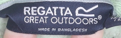 Regatta Women's Green Pullover Sweatshirt, Size 20, High Neck