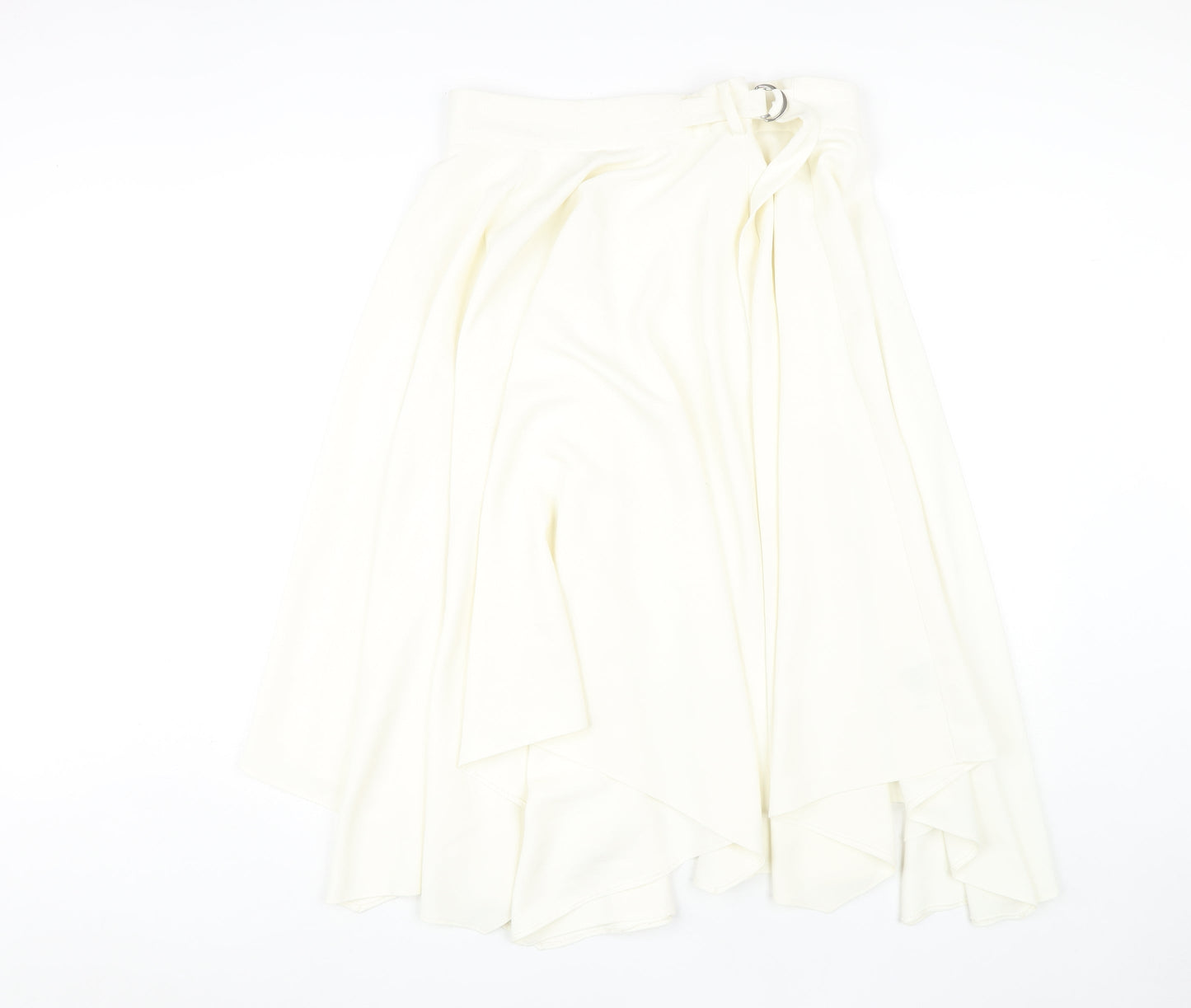 Marks and Spencer Women's White Skirt, Size 16
