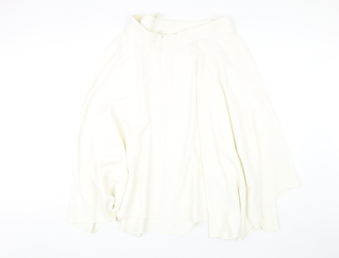 Marks and Spencer Women's White Skirt, Size 16