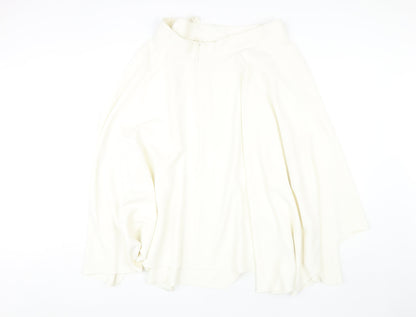 Marks and Spencer Women's White Skirt, Size 16