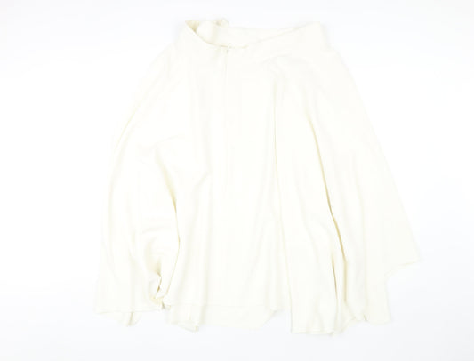 Marks and Spencer Women's White Skirt, Size 16