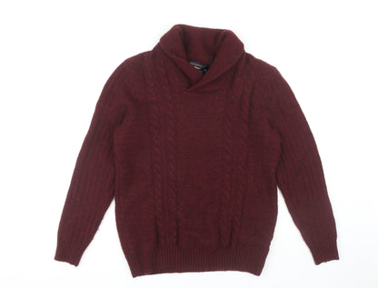 Paul Costelloe Men's Red Pullover Jumper L Size