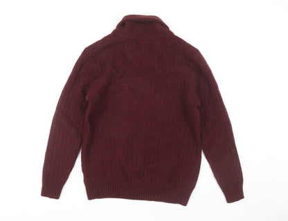 Paul Costelloe Men's Red Pullover Jumper L Size