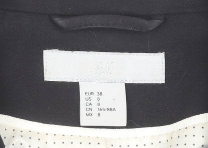 H&M Black Blazer for Women - Size 10, Business Casual