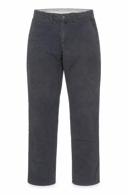 Mens UK Size L Racing Green Regular Fit Chino Blue Trousers