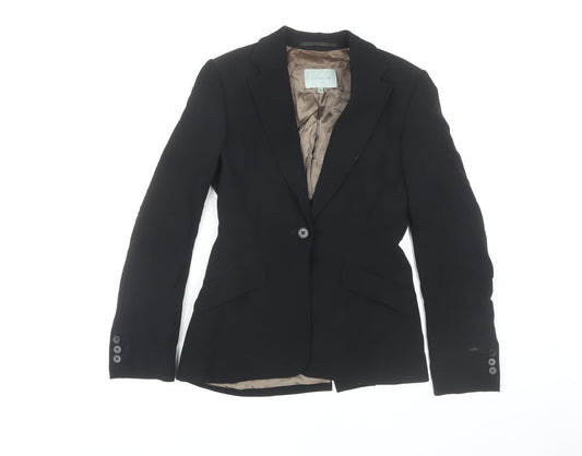 Jigsaw Women's Black Blazer Size 8, Slim Fit