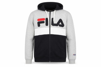 Mens UK Size M FILA Multicoloured Full Zip Hoodie