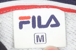 Mens UK Size M FILA Multicoloured Full Zip Hoodie