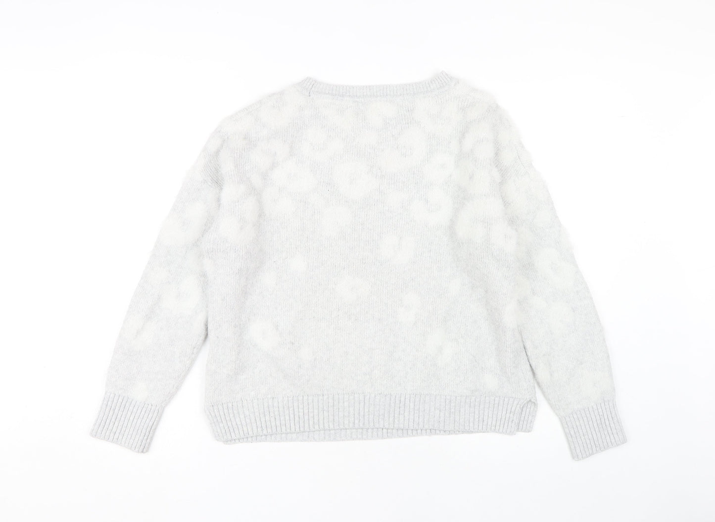 Womens UK Size 12 Principles Grey Pullover Jumper