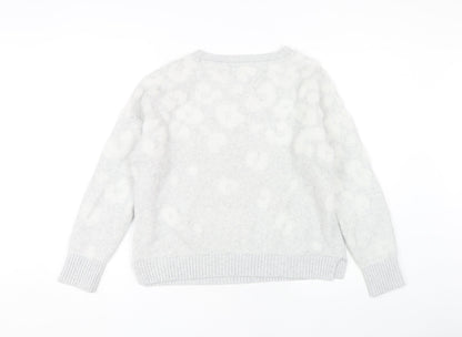 Womens UK Size 12 Principles Grey Pullover Jumper