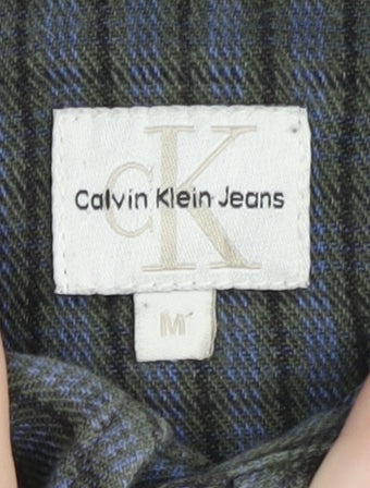 Calvin Klein Jeans Men's Grey M Check Shirt