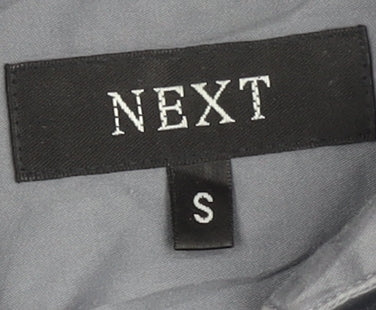 Next Men's Grey Casual Cotton Shirt, Size S