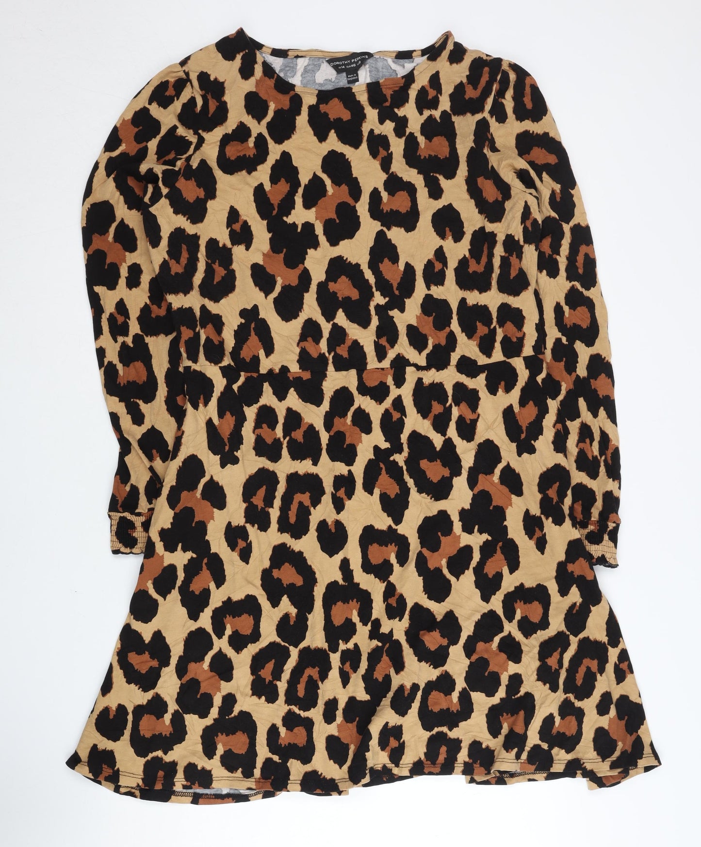 Dorothy Perkins Women’s Multicoloured Animal Print Dress