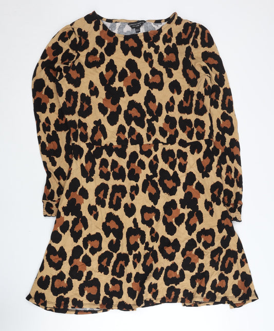 Dorothy Perkins Women’s Multicoloured Animal Print Dress