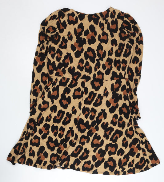 Dorothy Perkins Women’s Multicoloured Animal Print Dress