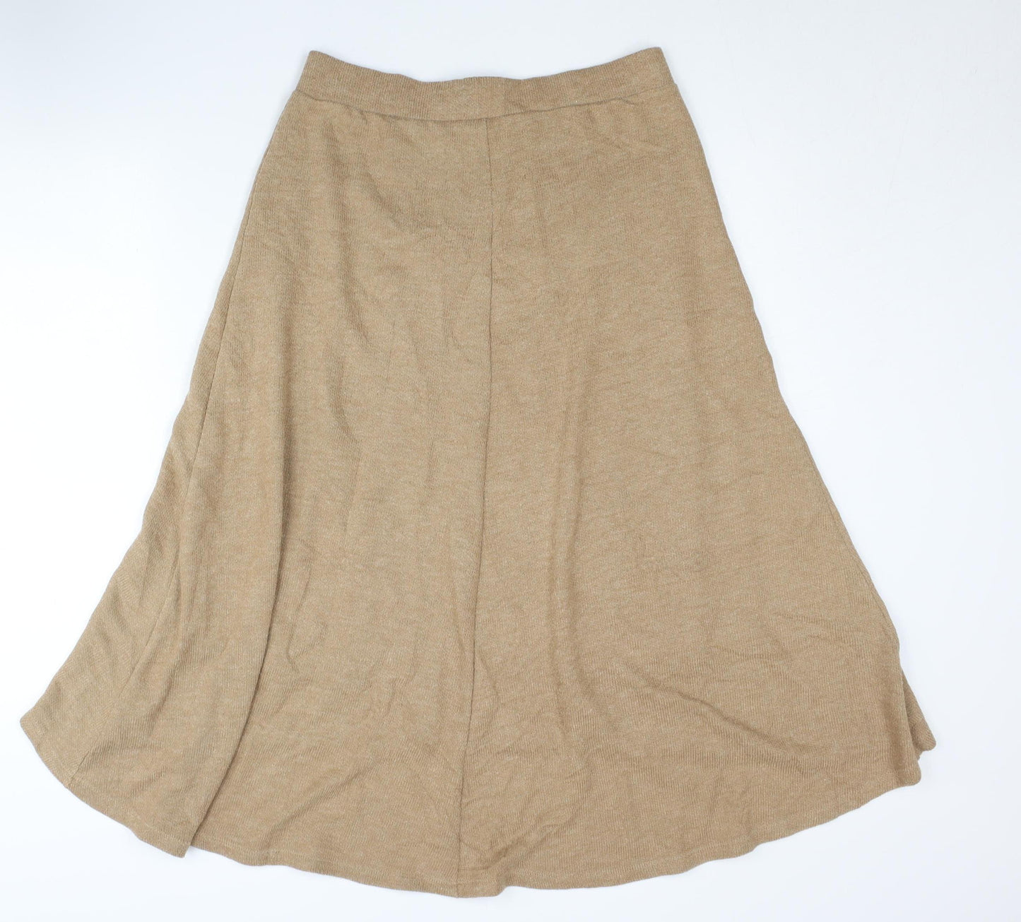 Marks and Spencer Women's Beige A-Line Skirt Size 12