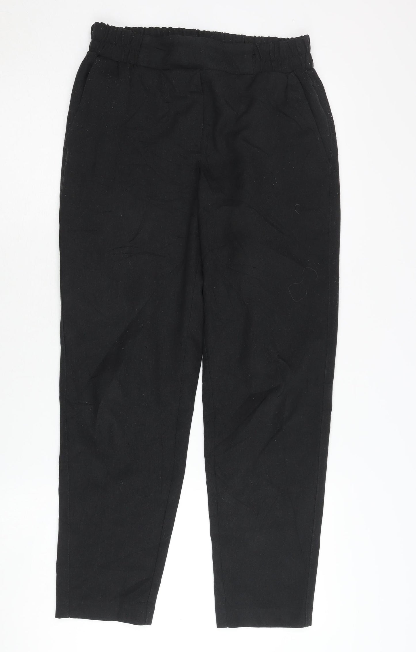Womens UK Size 8 Dorothy Perkins Regular Fit Casual Workwear Black Trousers