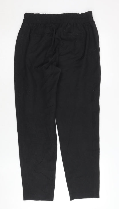 Womens UK Size 8 Dorothy Perkins Regular Fit Casual Workwear Black Trousers