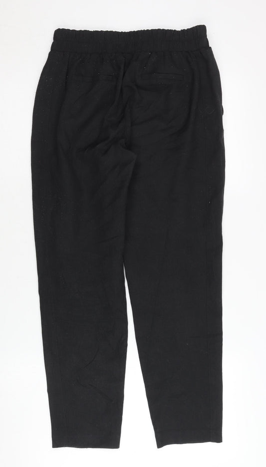 Womens UK Size 8 Dorothy Perkins Regular Fit Casual Workwear Black Trousers