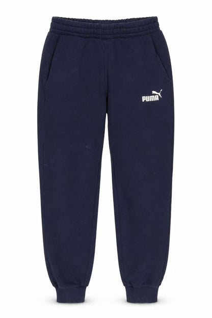 Mens UK Size M PUMA-activewear Regular Fit Jogger Blue Trousers