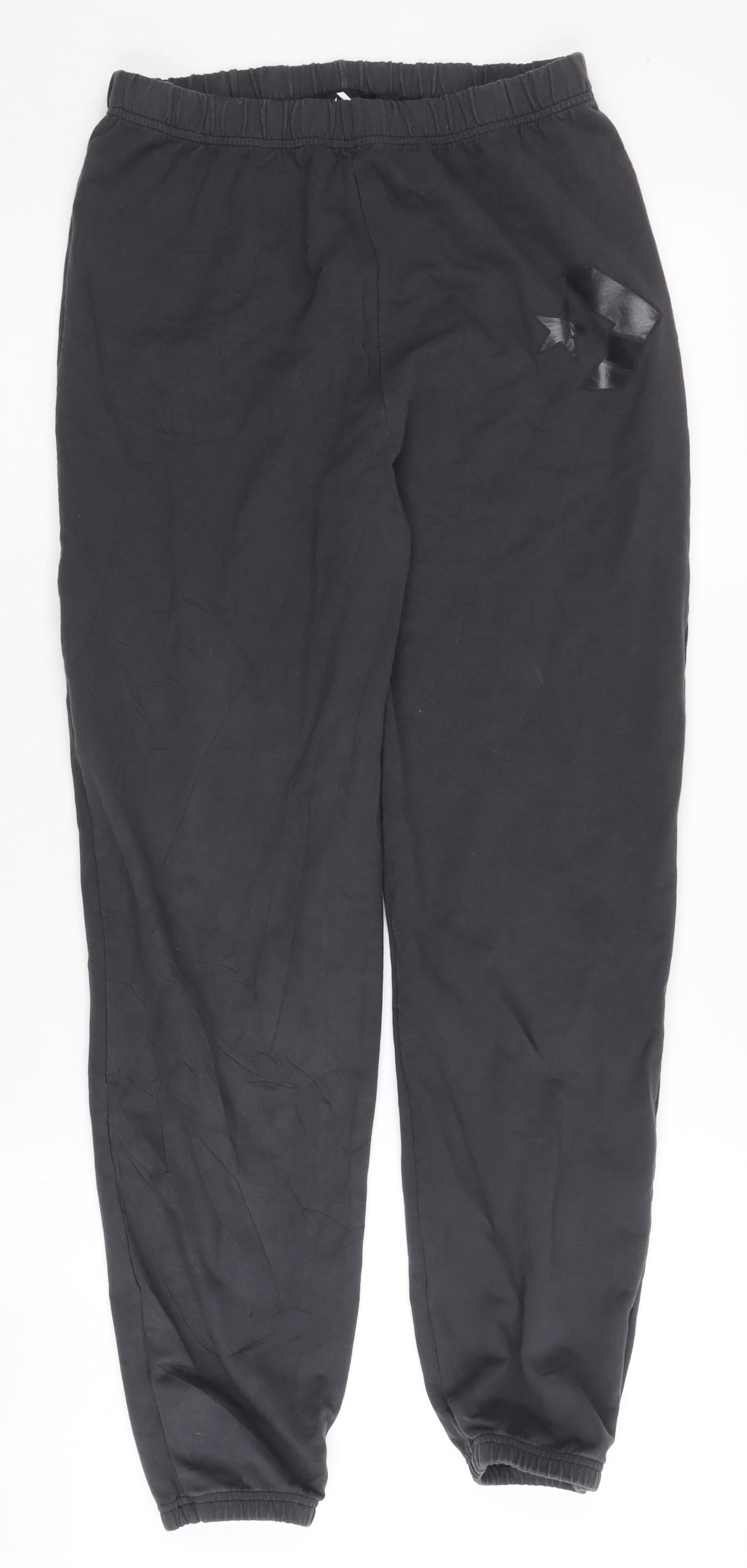 Converse Men's Black Jogger Trousers, Size S