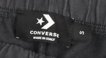Converse Men's Black Jogger Trousers, Size S
