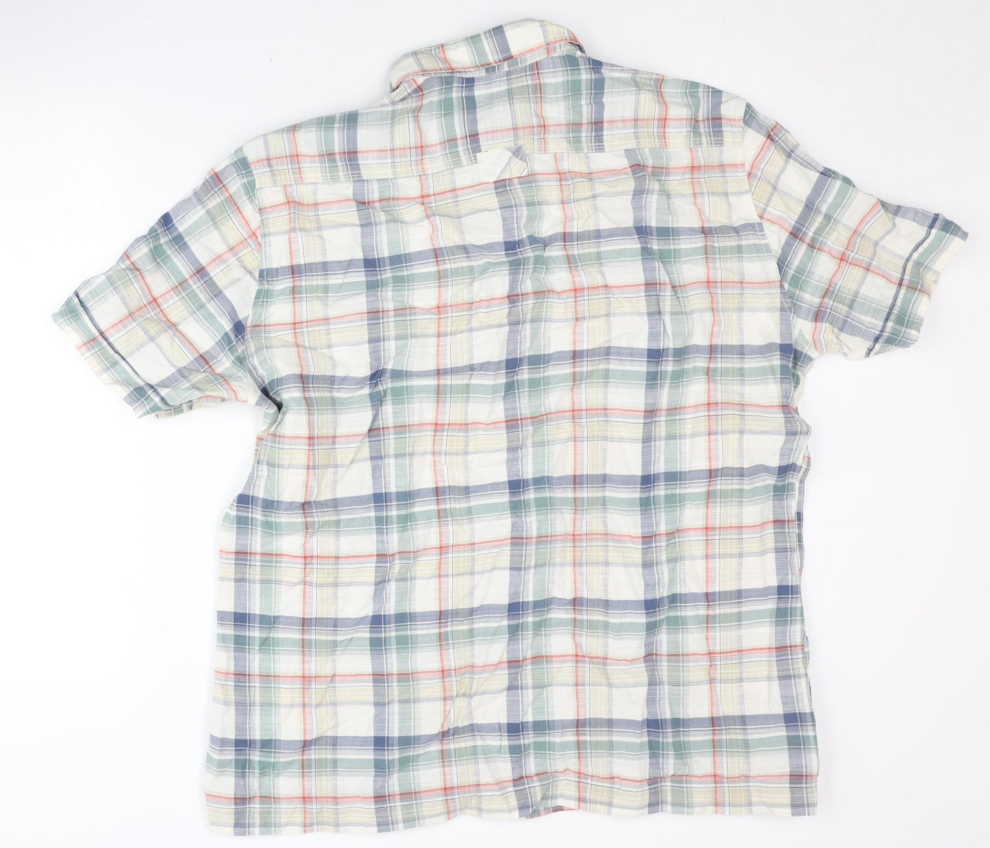 Marks and Spencer Men's XL Multicoloured Plaid Shirt