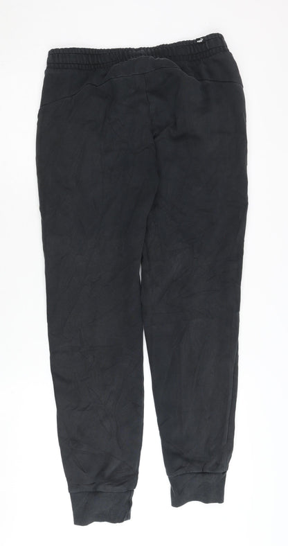Puma Men's Black Jogger Trousers - Medium