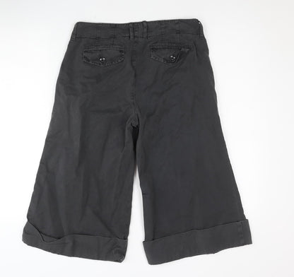 Old Navy Girls Black Cropped Trousers, Size 4 Years