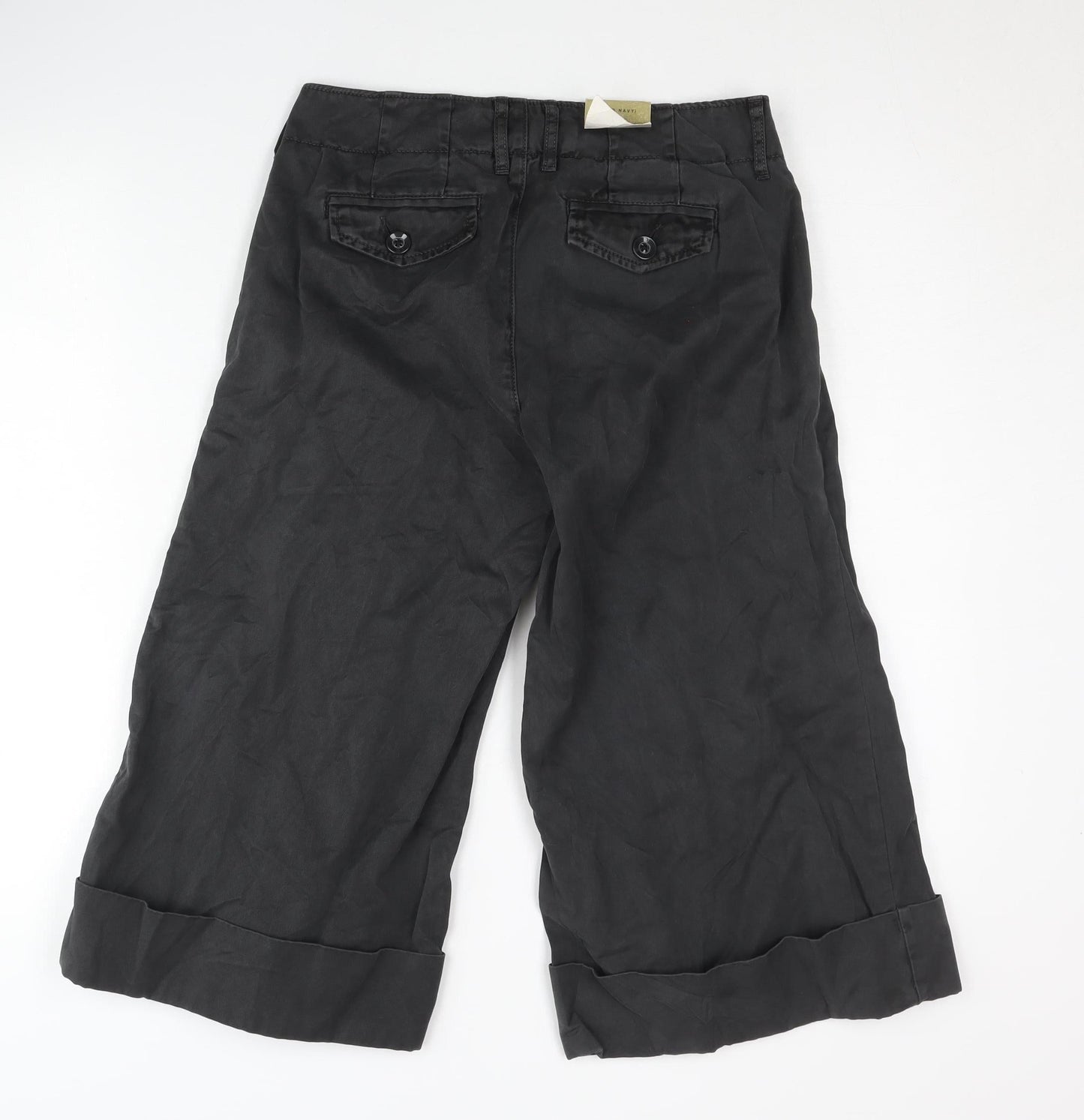 Old Navy Women's Black Culotte Shorts, Size L