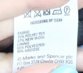 Marks and Spencer Women’s Black Blazer, Size 16