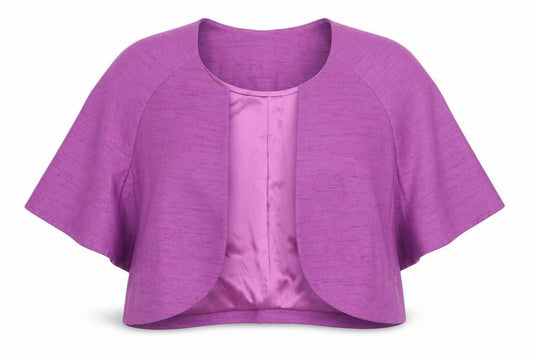 Womens UK Size 18 Jacques Vert Purple Cape Jumper