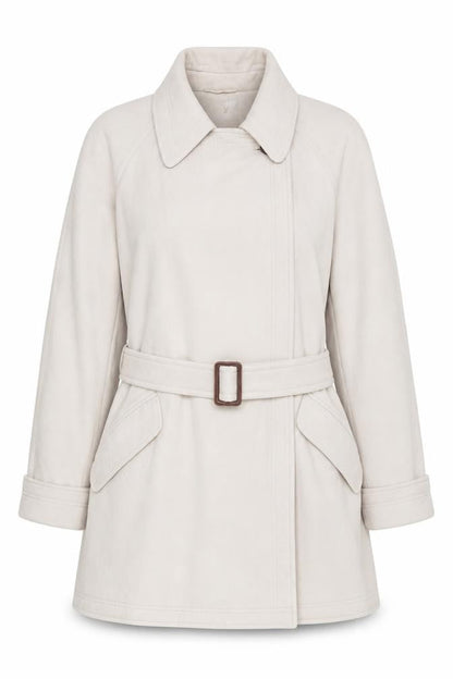 Wallis Women's Beige Mid-Length Coat Size 12
