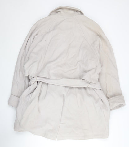 Wallis Women's Beige Mid-Length Coat Size 12