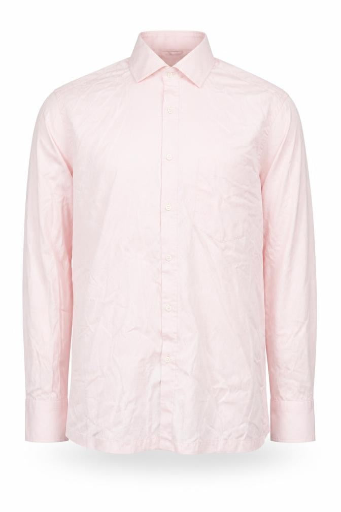Mens UK Collar Size 42 Zodiac Smart Pink  Dress Shirt
