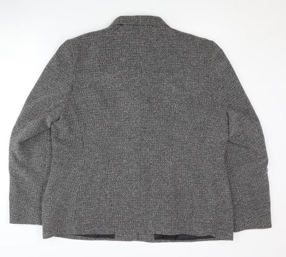 Bonmarché Womens Grey Blazer Size 20 Classic Work